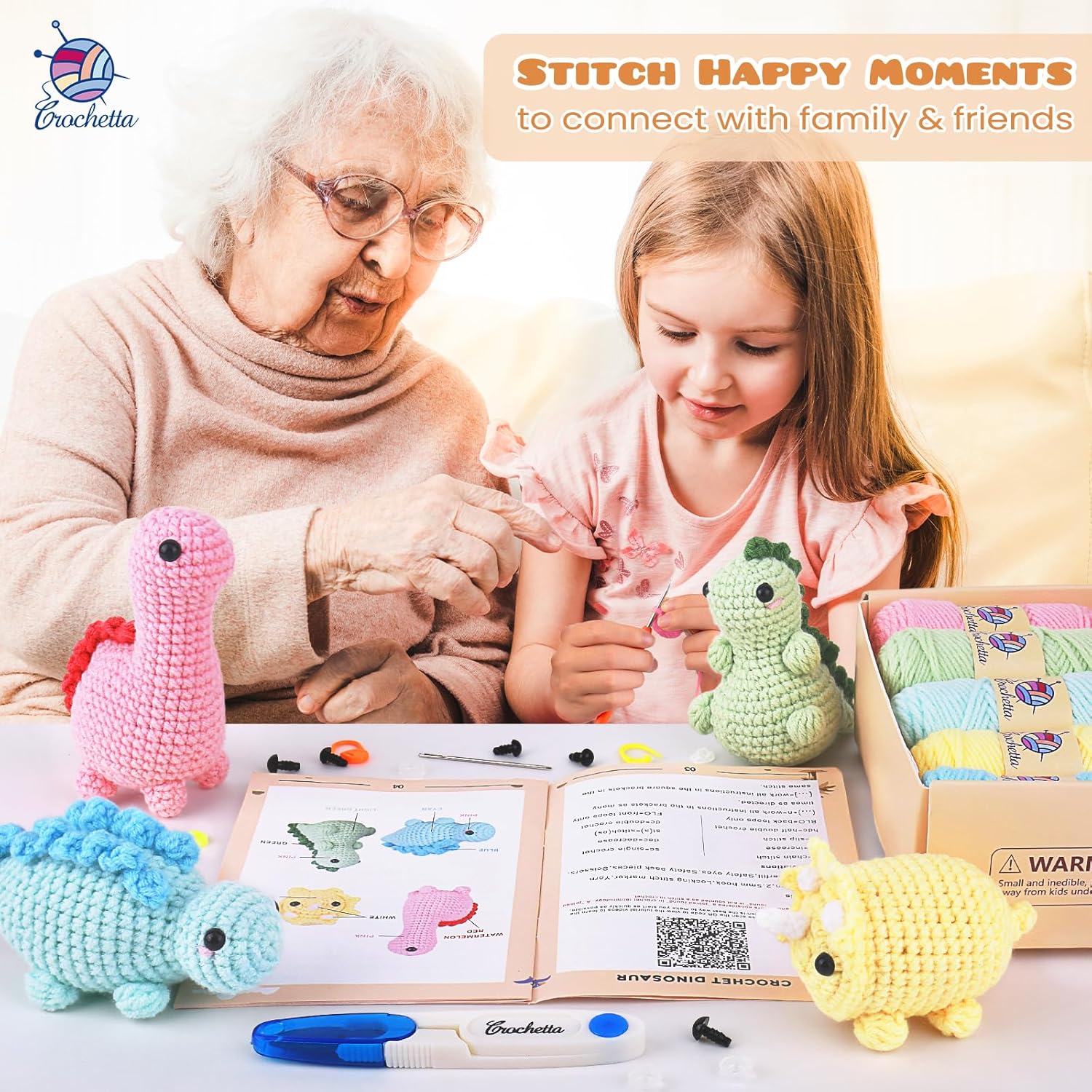 Unlock Your Creativity: The Ultimate Crochetta Crochet Kit for Beginners!