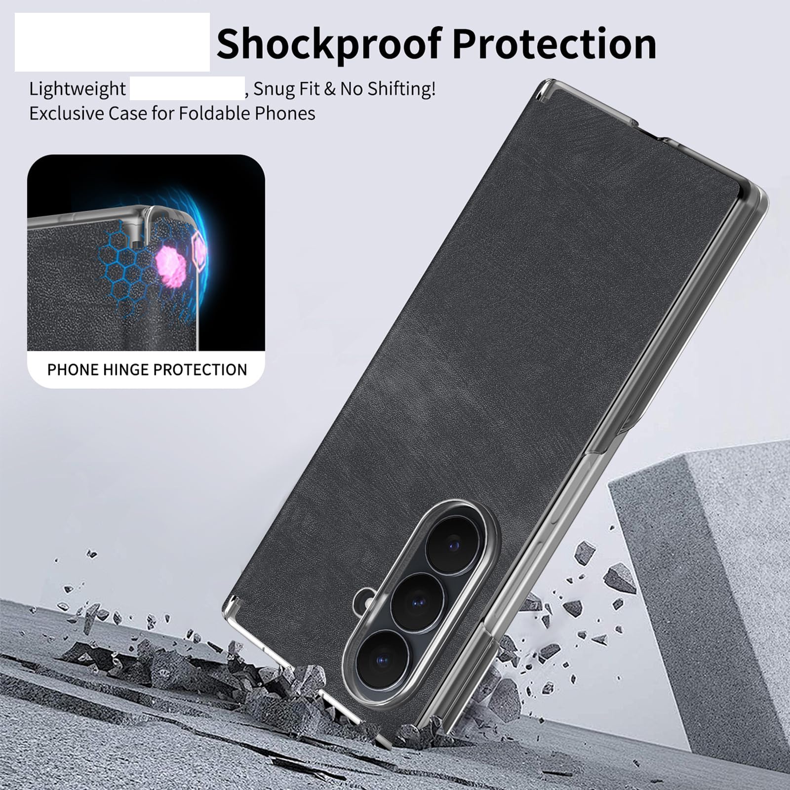 Cover Per Samsung Galaxy Z Fold 8 Ultra, Sottile Duro Custodia Posteriore