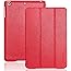 INVELLOP iPad Mini case, Red Leatherette Case Cover for Apple iPad Mini/iPad Mini 2/iPad Mini 3 (Red)