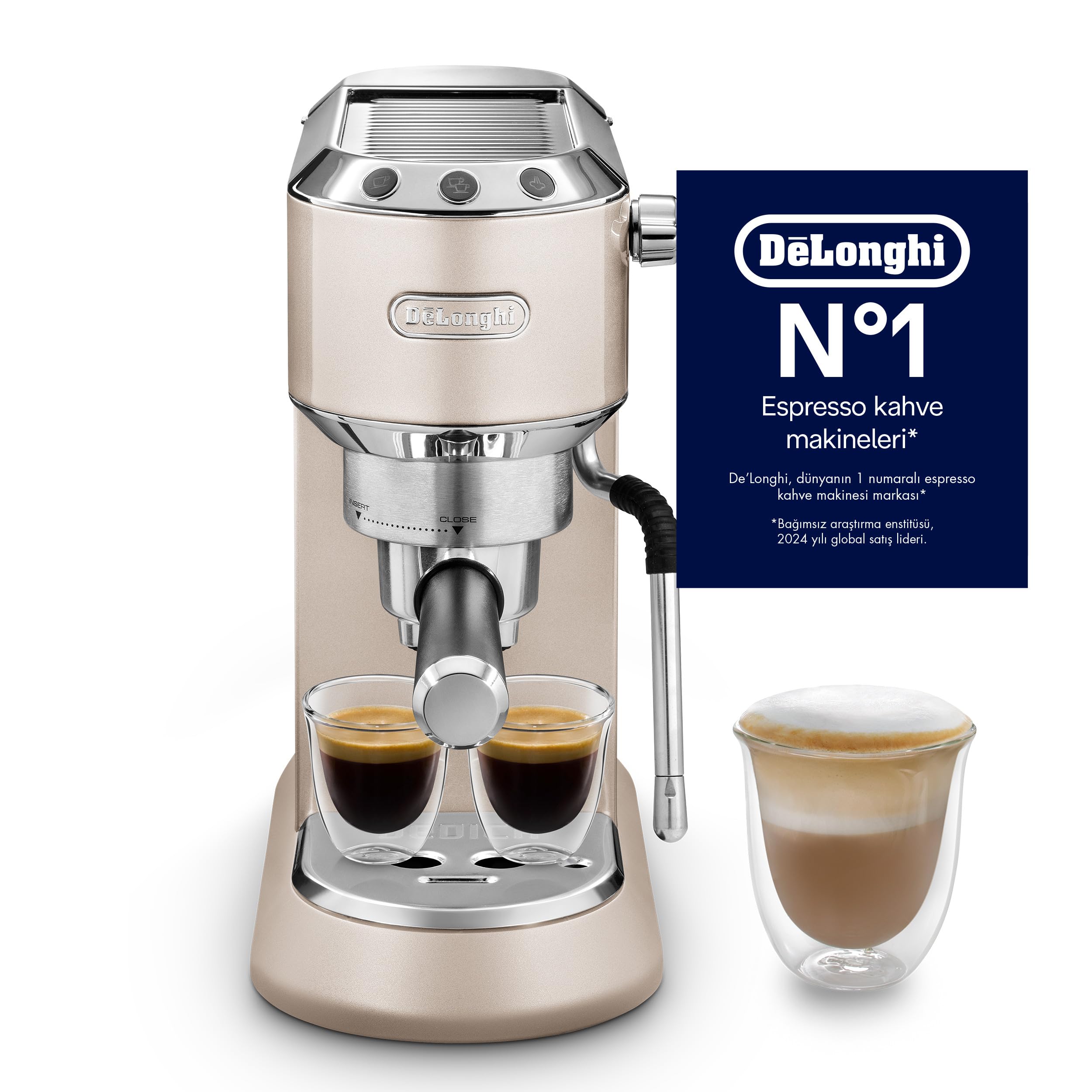 De'Longhi Dedica Arte EC885.BG Manuell Espressomaschine 1,1 l DeLo