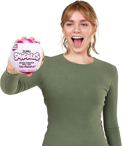 Miniatura 5 de Snackles - Peluche de Snackles de tamaño pequeño de 5.5 pulgadas por ZURU (sorpresa aleatoria), peluche esponjoso y cómodo de 5.5 pulgadas con