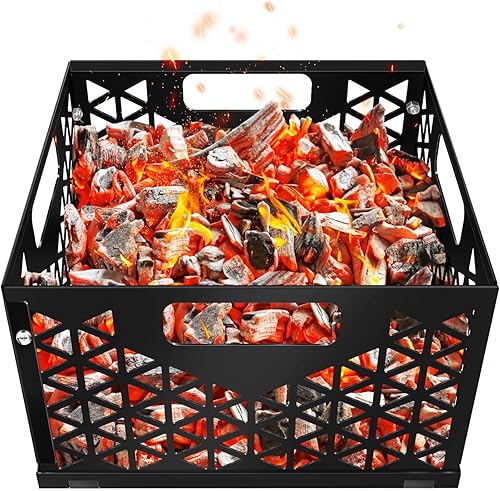 Miniatura 8 de Cesta de carbón de 12 pulgadas para ahumador compensado de Oklahoma Joe, accesorios de parrilla para fumar durante mucho tiempo y eficiente, cesta