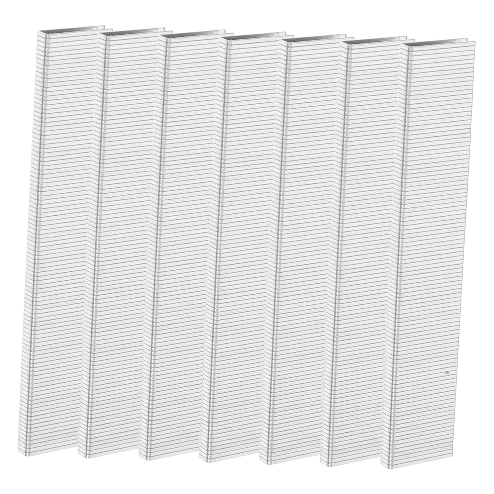NOLITOY Clous Métalliques pour Agrafeuse Clous U pour Bois Bricolage Construction et Artisanat