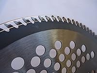 Vista 5 de PoolSupplyTown 2 cuchillas con punta de carburo para desmalezar, recortar y cortar matorrales 8 pulgadas, 80T