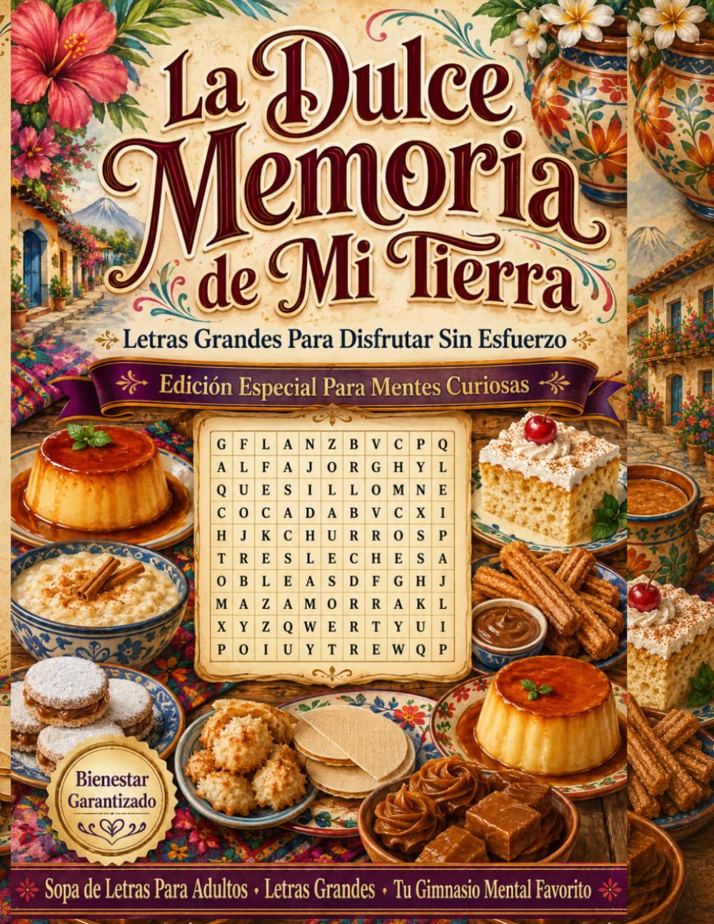 La Dulce Memoria de Mi Tierra: Sopas de Letras con Postres y Sabores Tradicionales Latinoamericanos