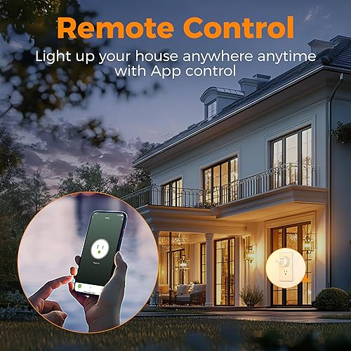 Miniatura 6 de Enchufe inteligente, toma de temporizador WiFi TESSAN compatible con Alexa y Google Assistant, toma inteligente con temporizador y control remoto