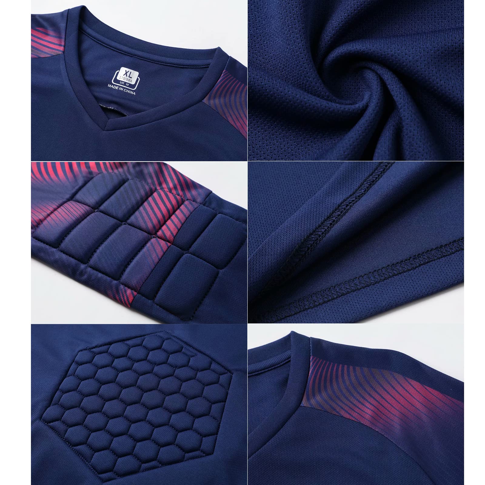 Ensemble Maillot Gardien But Personnalisé Enfants Adultes Pantalon Numéro Nom Équipe