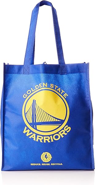 FOCO unisex-adult NBA Team Logo Printed Non-Woven Reusable Tote Bags