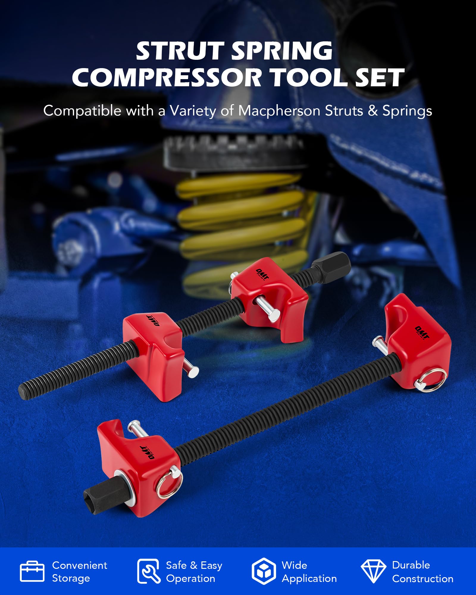 Amazon.com: Orion Motor Tech 2pc Macpherson Strut Spring