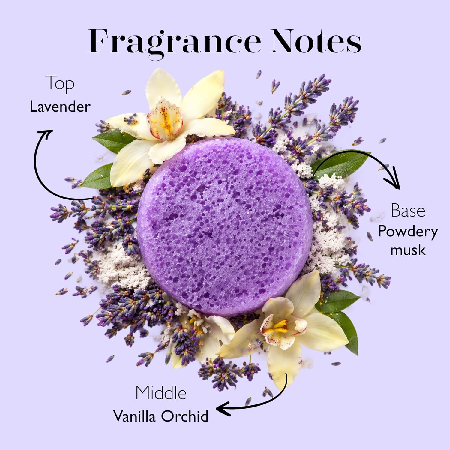 Spongelle Lavender Essentials Body Buffer | Bath & Shower Loofah for Women | Cleanse, Exfoliate, and Nourish in one Easy Step | Cruelty-Free, Vegan, Dermatologist-Tested, Made in USA