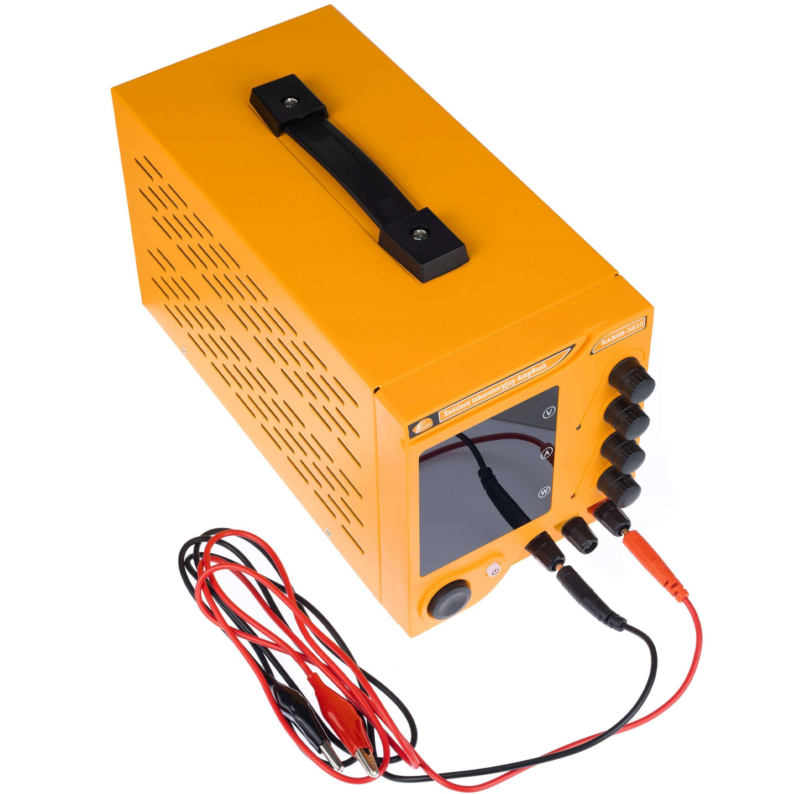 Zasilacz laboratoryjny 32 V 10 A AmpRush RARES-3210 – precyzyjna regulacja napięcia i prądu, system bezpieczeństwa ROSFIX Protect | profesjonalne laboratorium elektroniczne | elektroniczny zasilacz