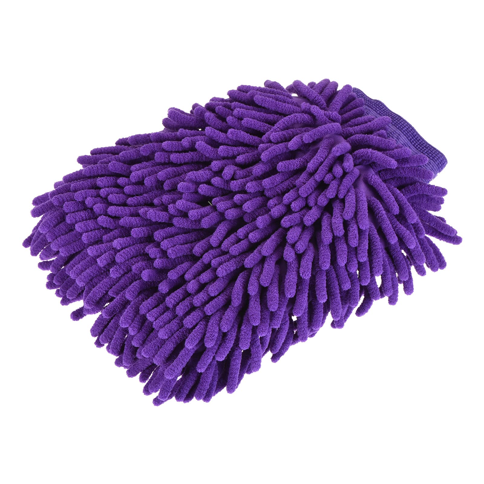 M METERXITY Microfiber Chenille Wash Mitt, Double Side Reusable Gloves for Cleaning Scratch-Free, Apply to Car Cleaning