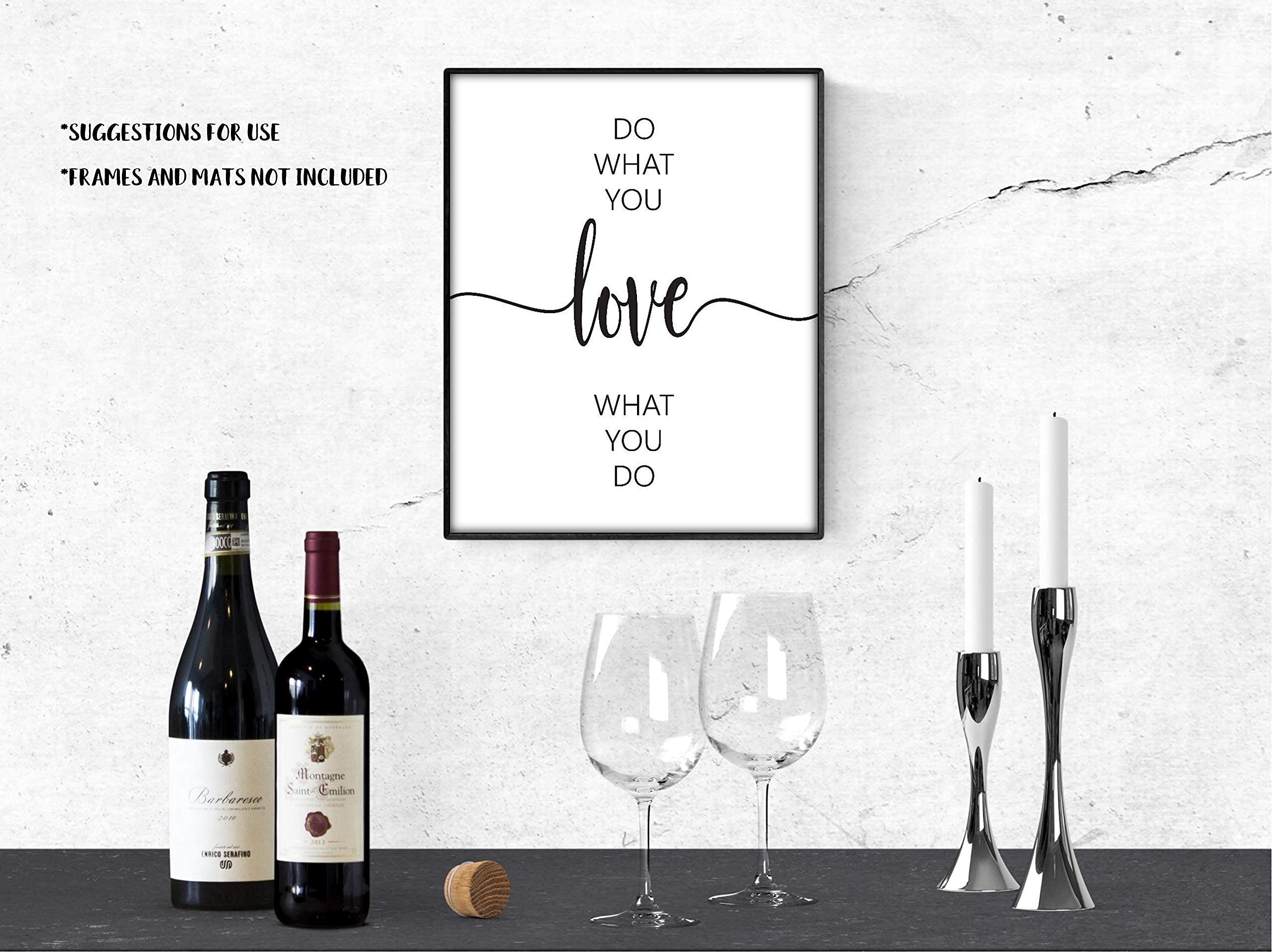 Amazon.com: Do What You Love, Love What You Do Art Print