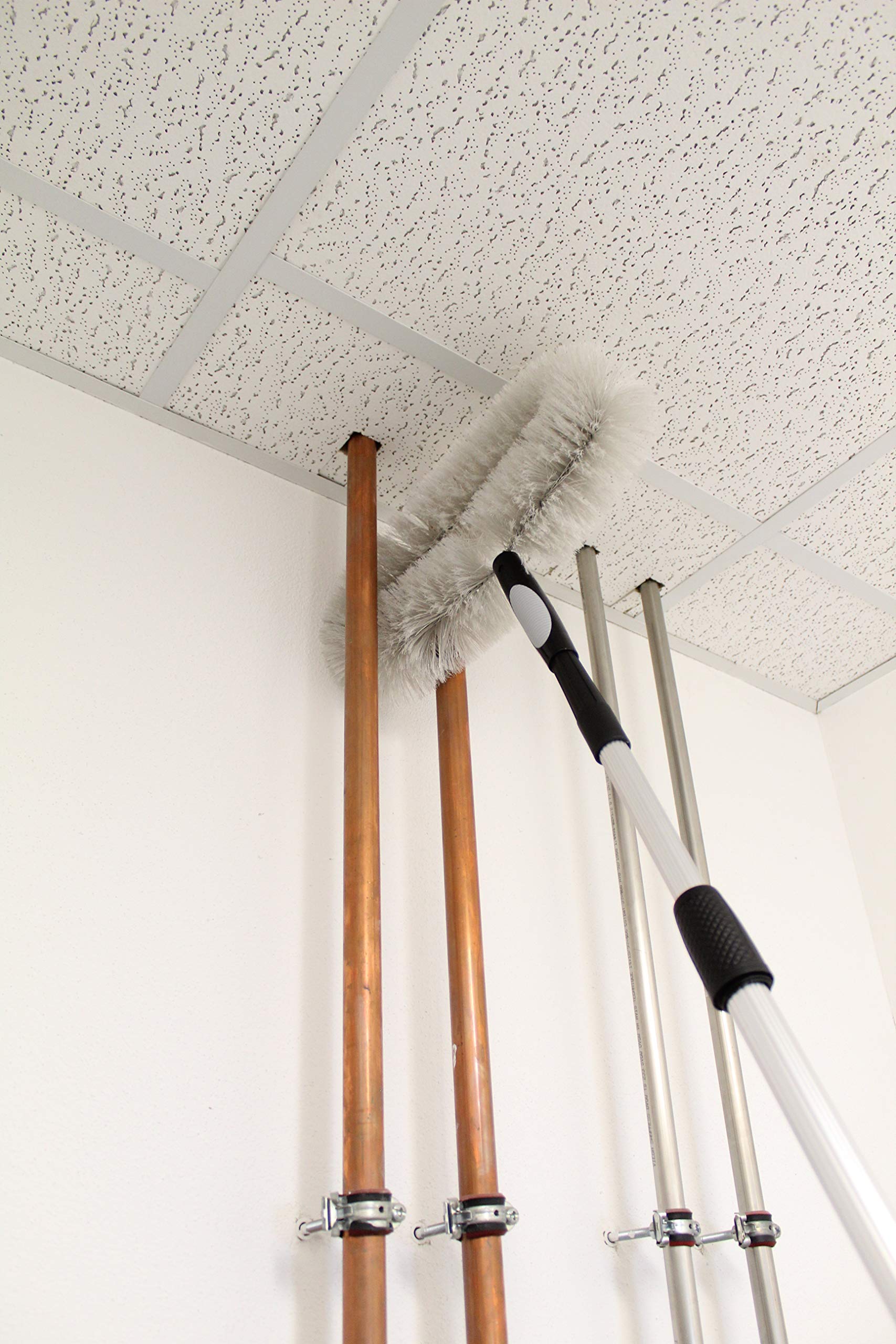 Microvezelplumeau uittrekbaar, met de hand wasbaar, stofborstel met