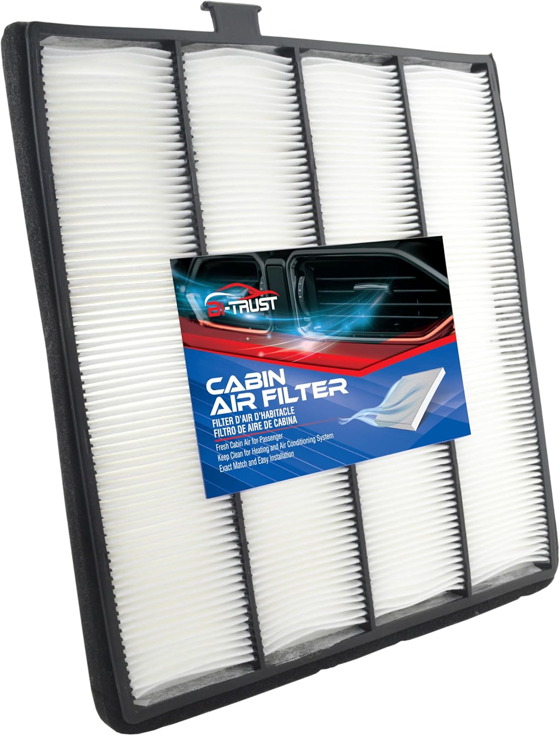 Engine & Cabin Air Filter Set for Honda Odyssey 2002-2004 V6 3.5L, Replaces 17220-P8F-A10 & 80290-S0X-A01, CA9481, CF8813A