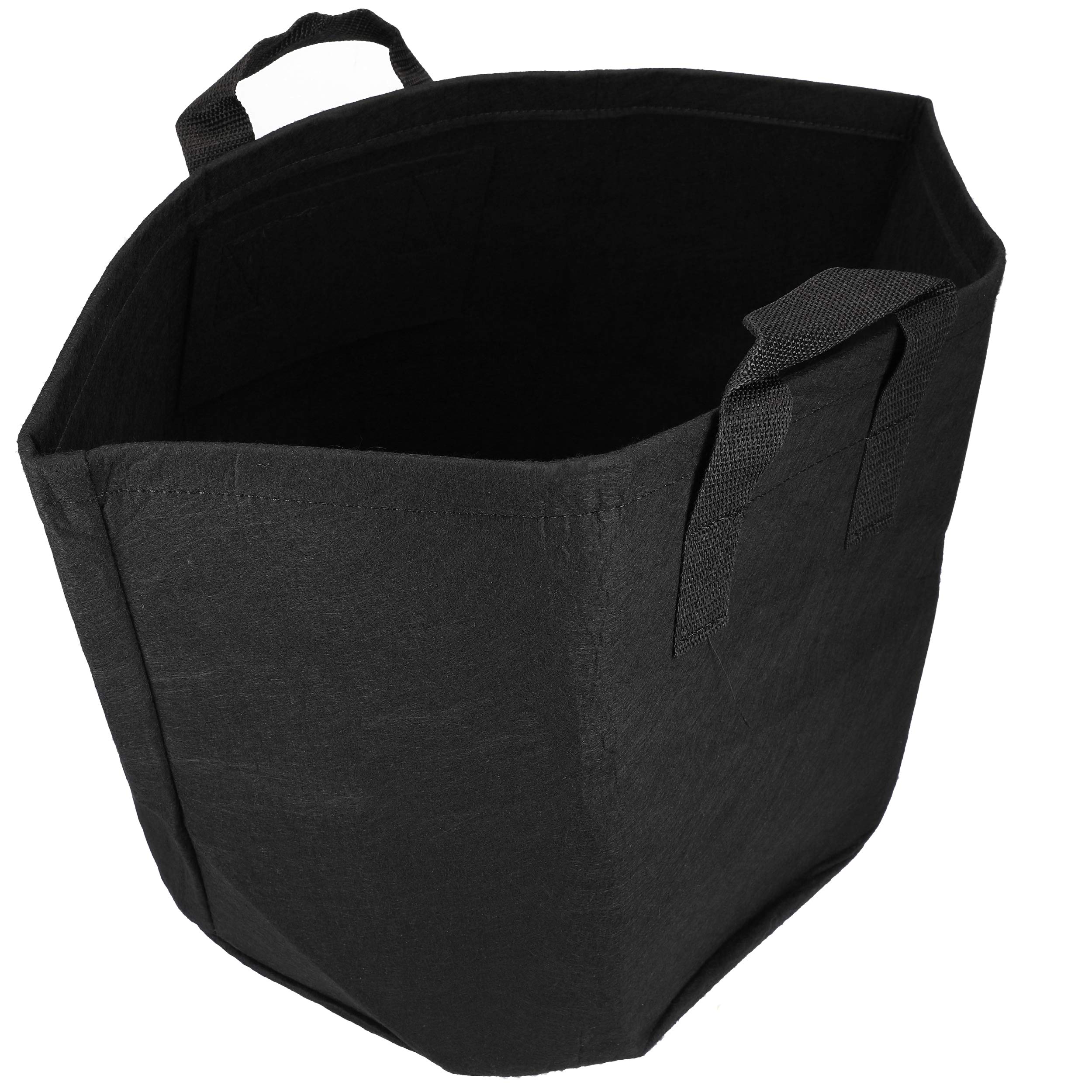 Mumbi Pflanzsäcke 10er Set - 19 Liter Vliesstoff Mit Griffen Für Balkon & Garten