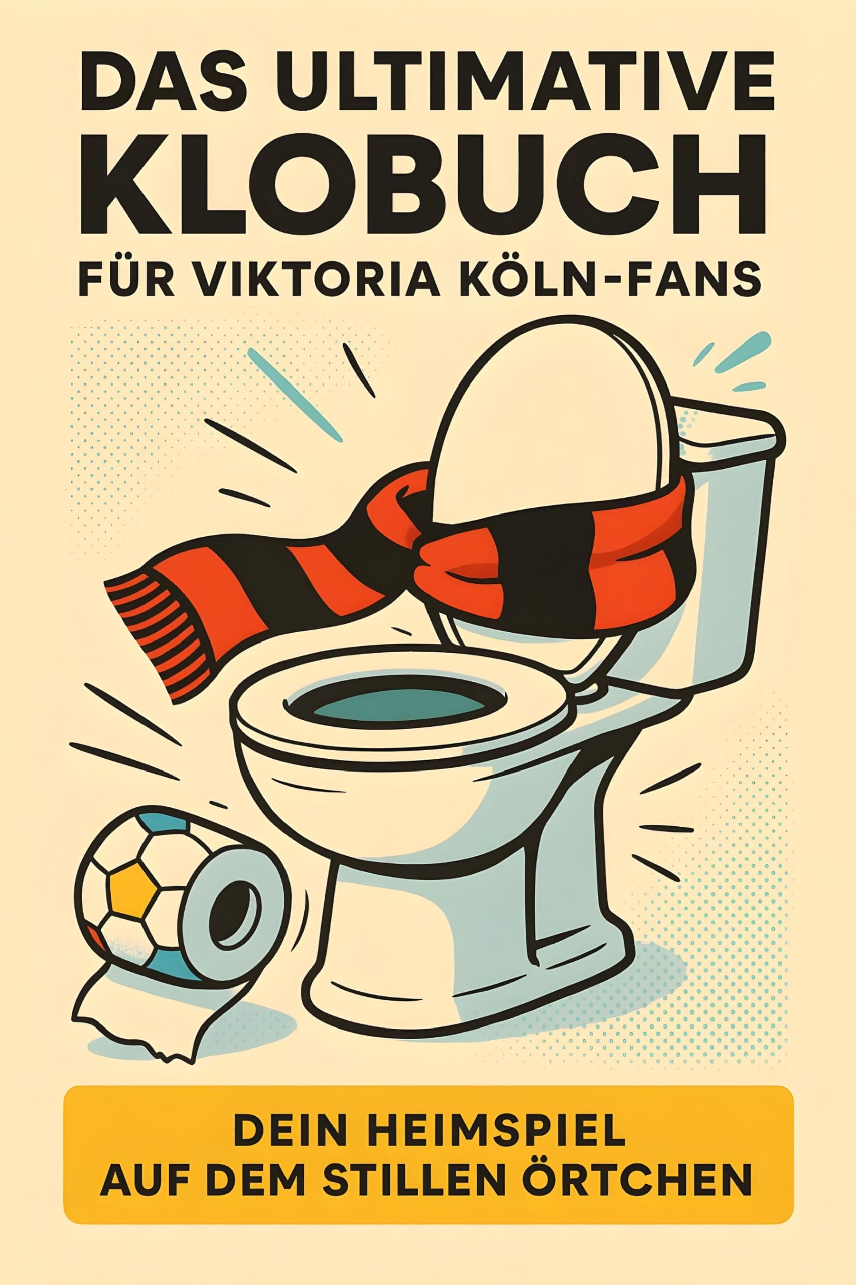 Das ultimative Klobuch für Viktoria Köln-Fans: Dein Heimspiel auf dem stillen Örtchen. Lustiges Geschenk mit Lifehacks, Fun Facts und Geschichten