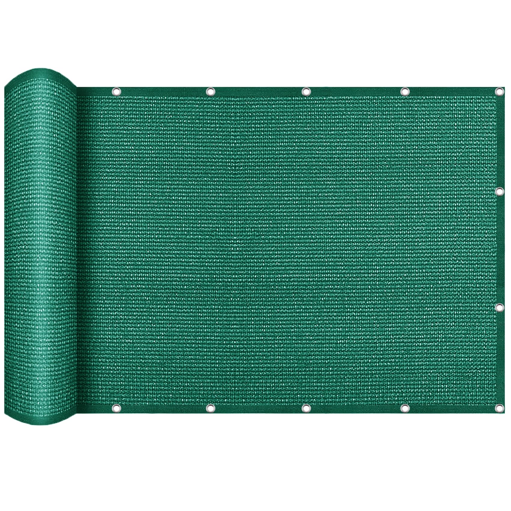 Toile ombrage exterieur filet protection solaire vert