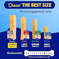 Vista 5 de Himalayan Dog Chew - Masticables originales de queso de yak para perros - 100% naturales, sin gluten, lactosa o cereales, ricos en proteínas