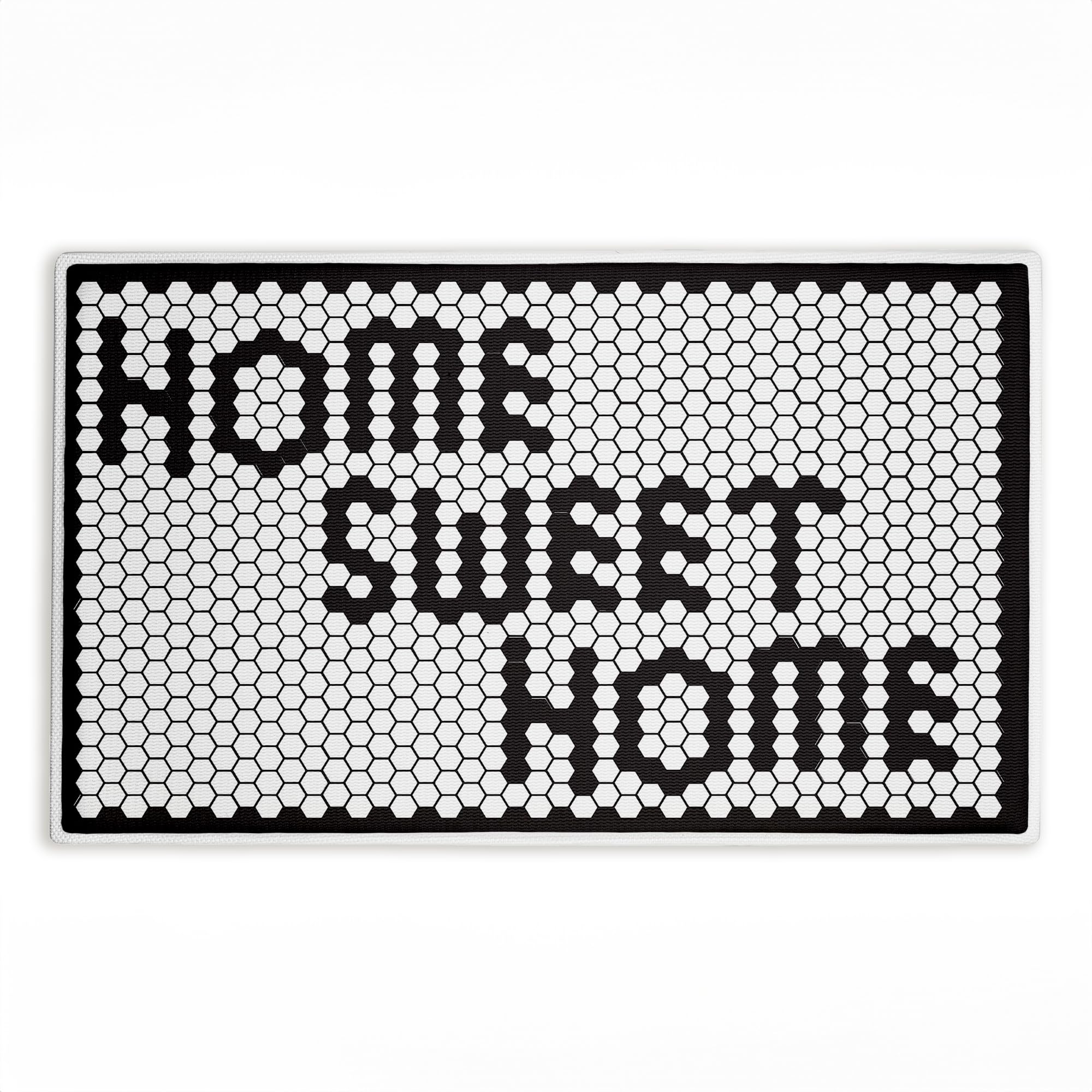 Stupell Industries Sweet Home Mosaic Pattern, 30 x 18 | Anti-Fatigue Floor Mat, Ergonomic Cushioned for Kitchen & Standing, Non-Slip Backing | by Elizabeth Medley