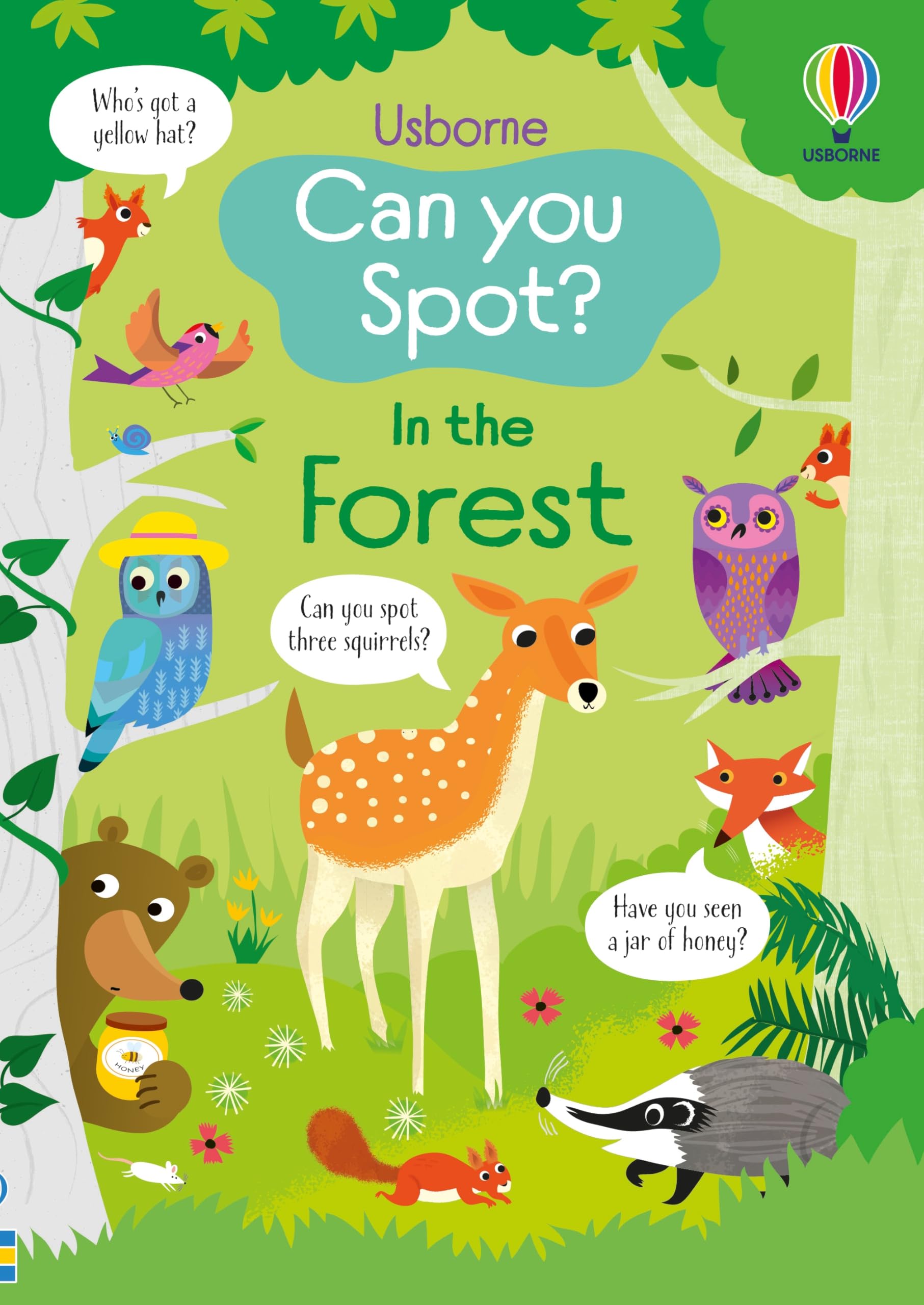 Can you Spot? In the Forest by Kirsteen Robson Paperback
