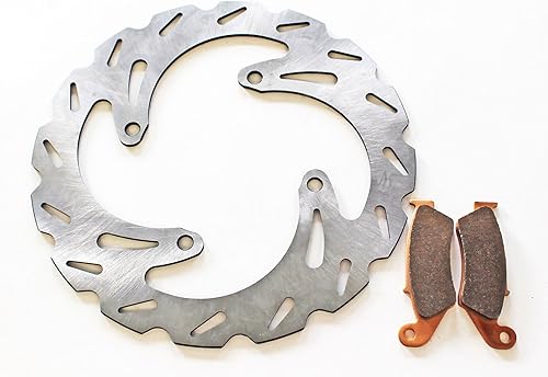 Rotor de freno delantero RipTide Kawasaki KX450F 2006-2013 y pastillas de freno MudRat