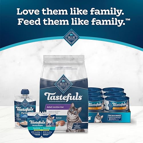 Miniatura 9 de Blue Buffalo Tastefuls Active Natural Alimento seco para gatos adultos, bolsa de pollo de 7 libras