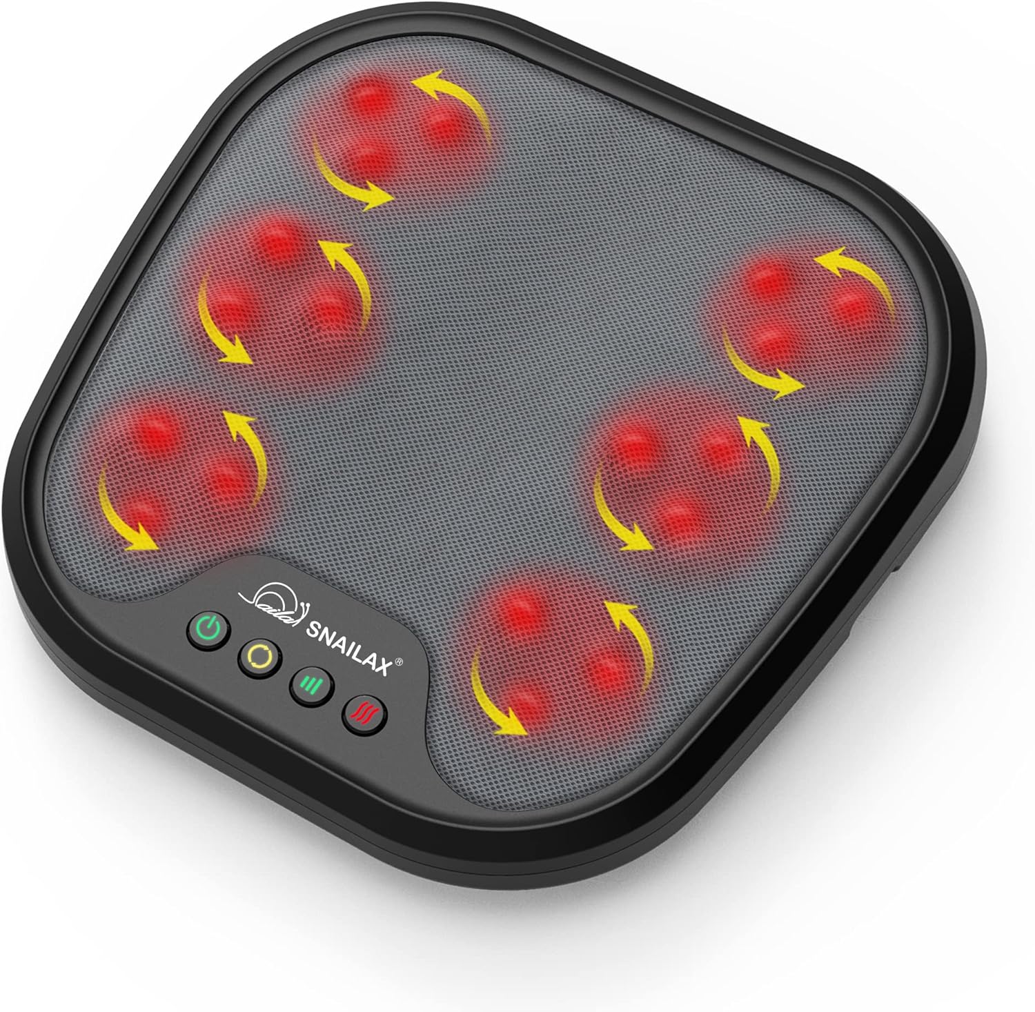 Snailax Shiatsu Foot Massager with Heat for Plantar Fasciitis, 2in1