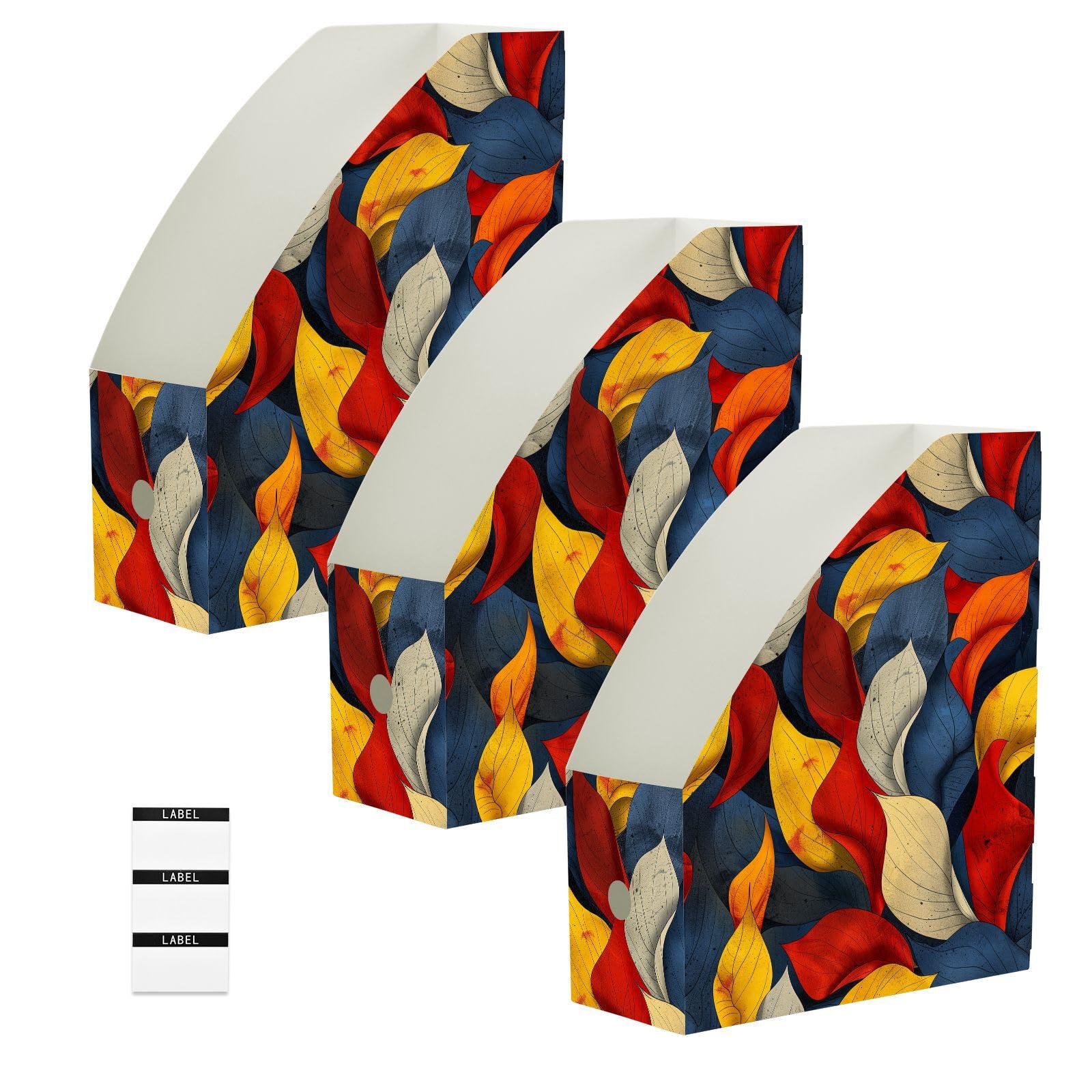 Boîte de rangement pliable pour organiser vos documents et courriers sur le bureau de la maison