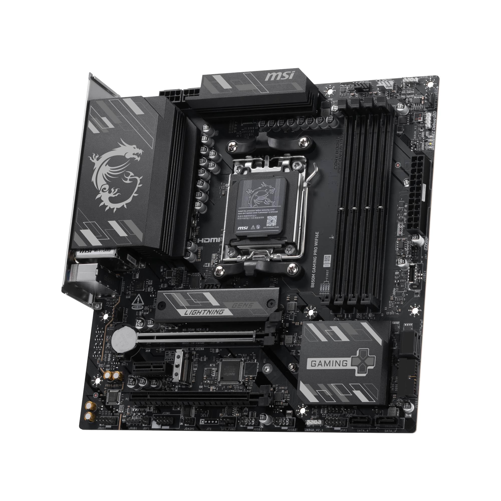 Amazon.in: Buy MSI B850M Gaming PRO WIFI6E Motherboard, mATX