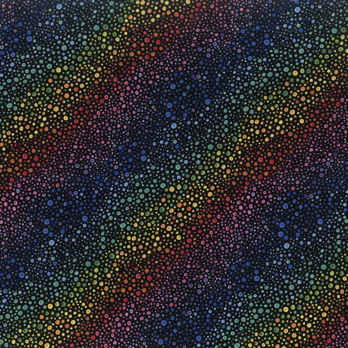 Black Bubble Up from Wilmington Prints by The Yard