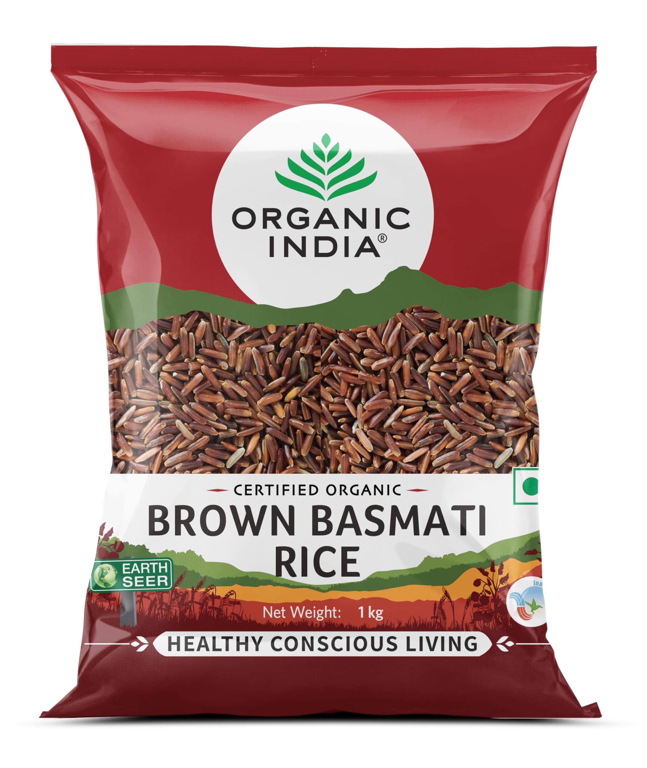 ORGANIC INDIA Organic Brown Basmati Rice 1Kg (B09HSG9PFC) Amazon Price History, Amazon Price Tracker