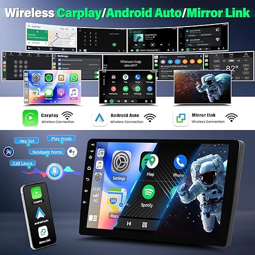Miniatura 9 de Android 13 reproductor de radio estéreo para coche para Hyundai IX45 Santa FE 2013-2018 9 pulgadas pantalla táctil receptor de audio para coche con