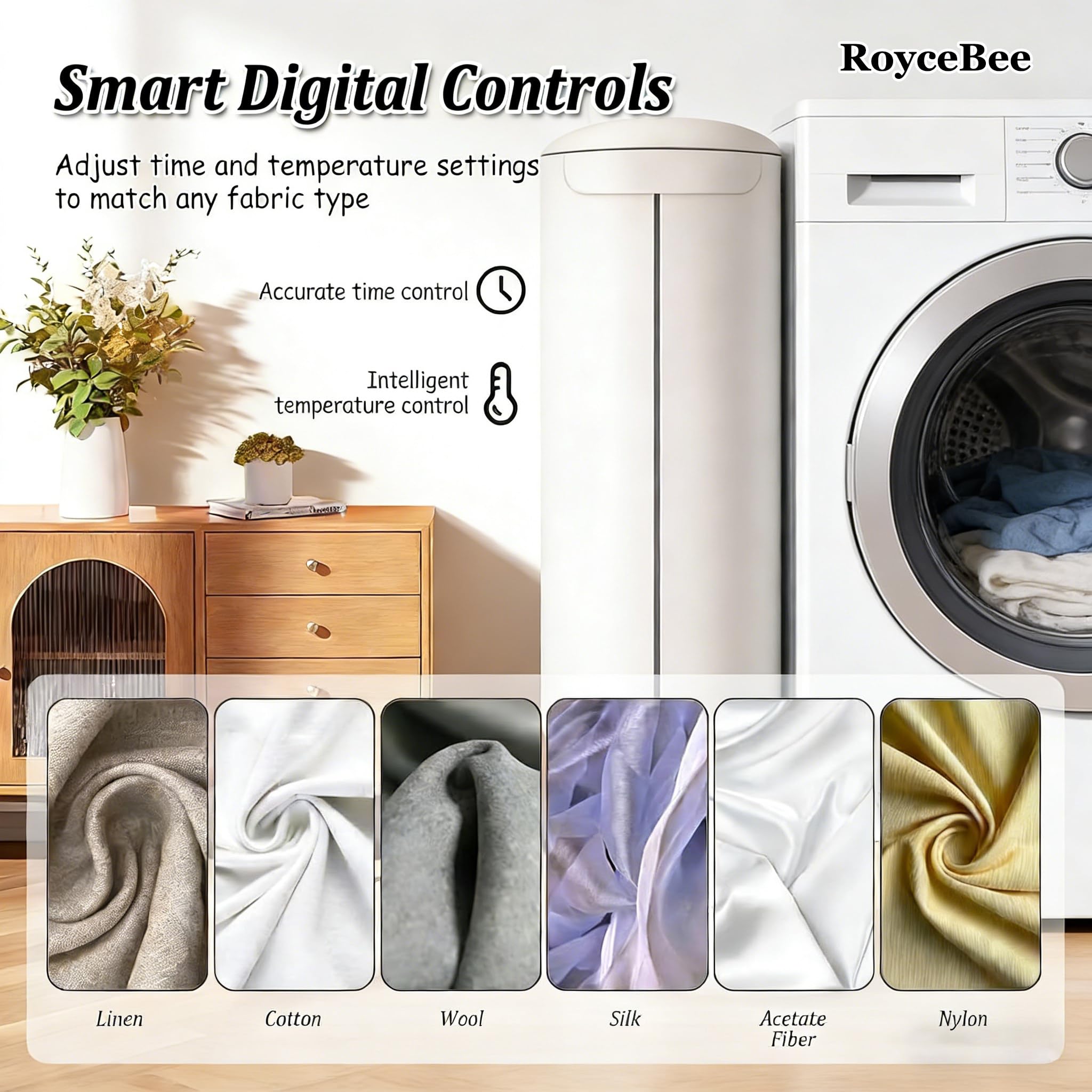 Máquina De Planchar Profesional Manos Libres Compacta, Secadora de Aire Caliente y Planchado Automático en 8 Min, para Camisas, Pantalones, Zapatos - Estudiantes y Profesionales