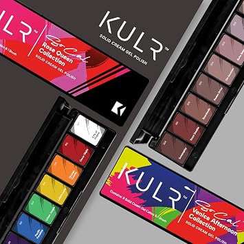 KUPA GelFinity Top Coat & KULR Solid Cream Gel Bundle: Joshua Tree Collection and Glossy Soak Off Gel Top Coat (0.5 Oz)