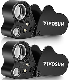 Vivosun Illuminated Jewelers Foldable Magnifier