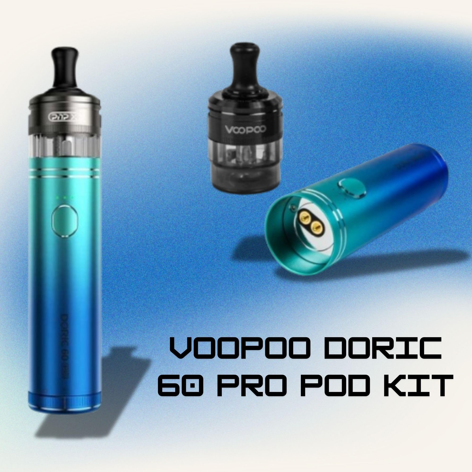 Voopoo Doric 60 Pro Pod Kit, 2500mAh Battery, Sleek Design, LED Light, Long Lasting, Auto & Button Modes, Adjust the Taste, 2ml Cartridge, No Nicotine (Lake Blue): Amazon.co.uk: Electronics & Photo Voopoo Doric 60 Pro Pod Kit, 2500mAh Battery, Sleek Design, LED Light, Long Lasting, Auto & Button Modes, Adjust the Taste, 2ml Cartridge, No Nicotine (Lake Blue): Amazon.co.uk: Electronics & Photo