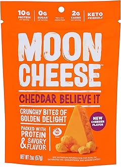 Moon Cheese Snacks, Cheddar ‑ 2 oz pouch