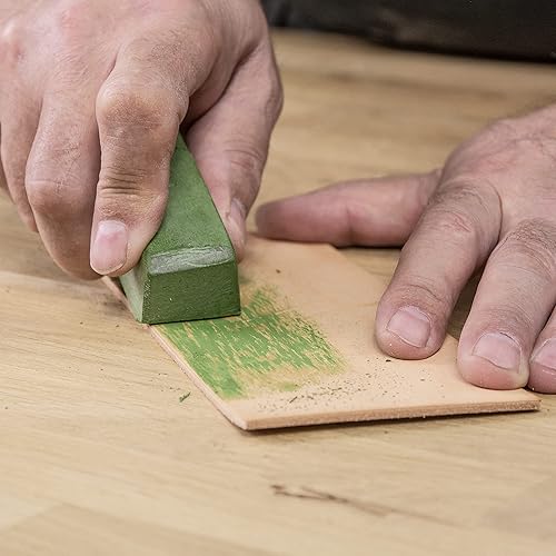 Miniatura 4 de Trend Kit de afilado compuesto y cuero Strop, afila y pule Termina tus herramientas de corte con facilidad, DWS/HP/KIT medio