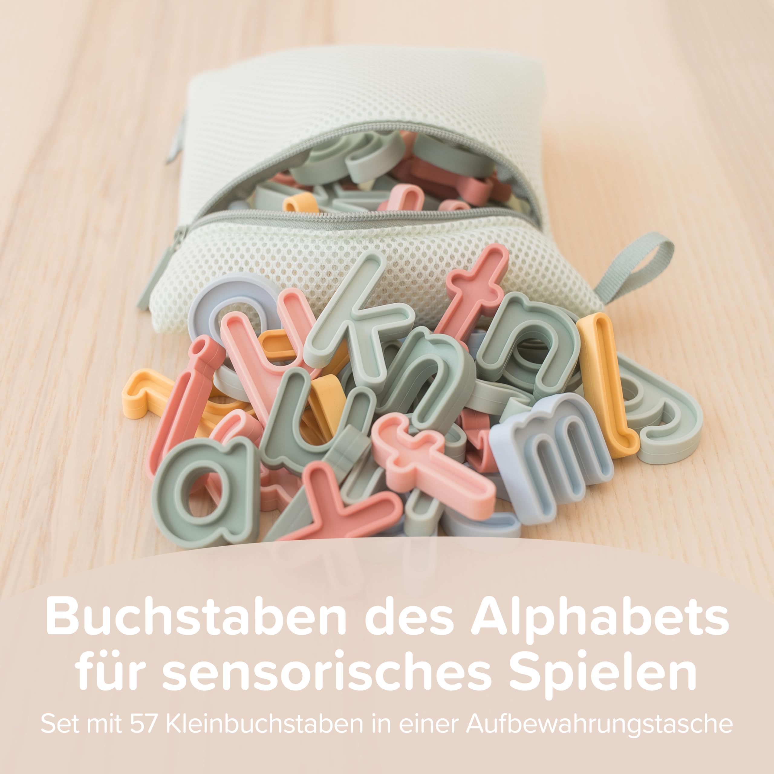 Inspire My Play-Buchstaben-Set für Kinder – ABC-Spielzeug für 3-Jährige – Badebuchstaben für sensorisches und chaotisches Spielen
