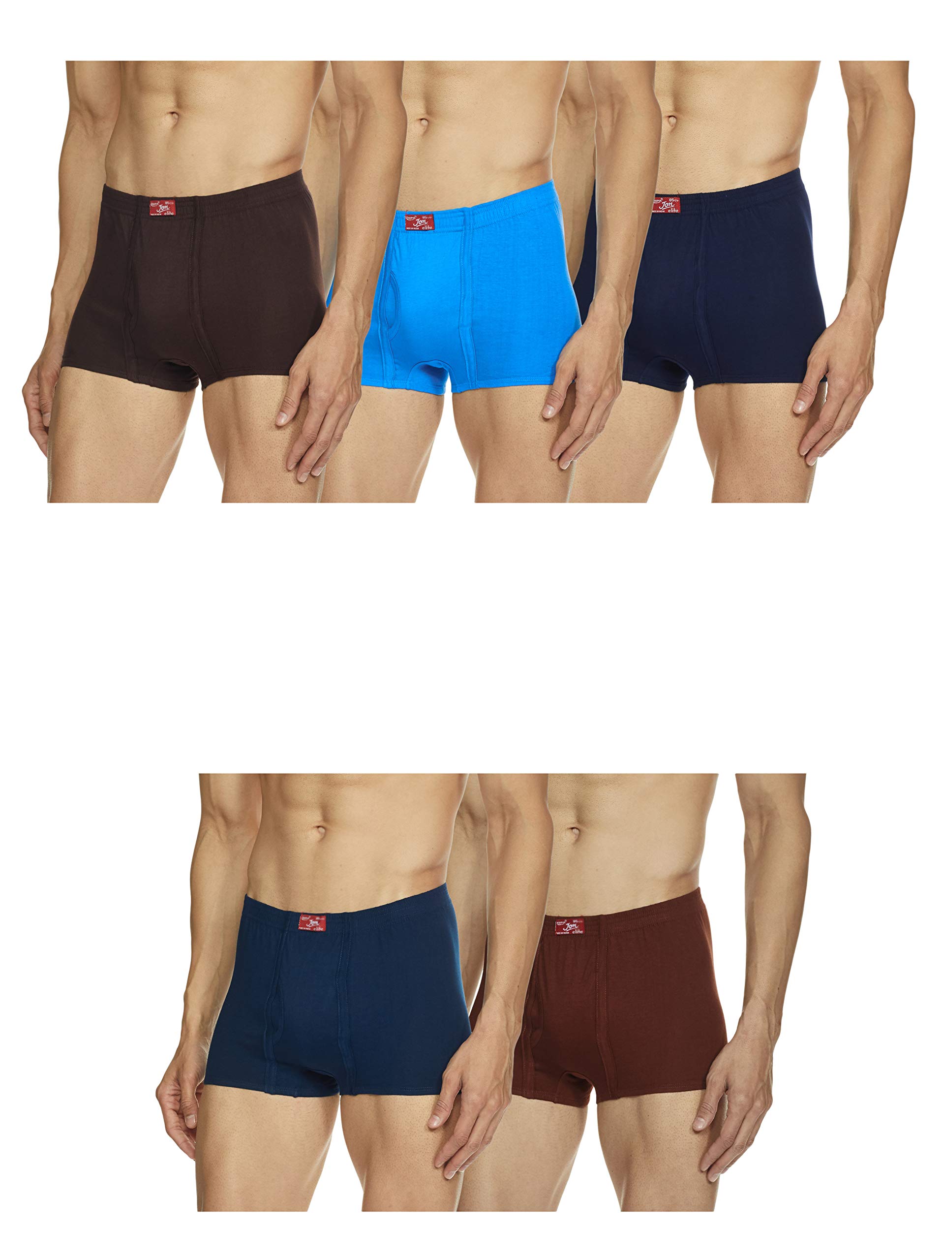 Rupa JonMen's Cotton Modern Regular Solid Trunks