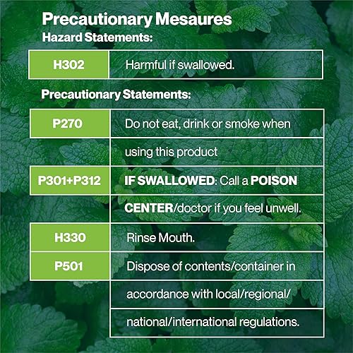 Miniatura 7 de Aceite esencial de menta  Puro y natural  Mentha arvensis - India 1 galón (peso neto 7.4 libras)