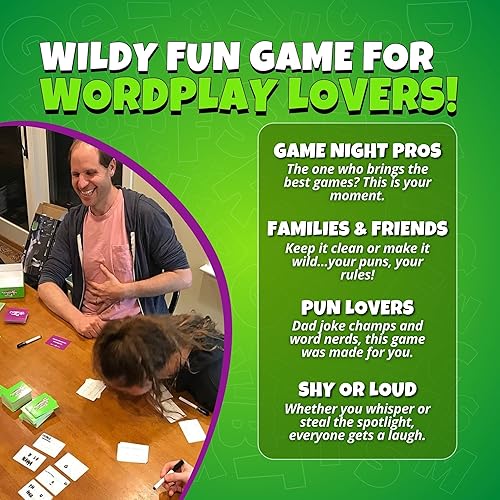 Miniatura 6 de Puns of Anarchy - El escandaloso juego de juegos de palabras - No hay bandas, películas o cosas famosas a salvo de convertirse en un divertido juego