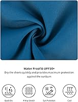 Vista 3 de unitop Traje de baño para hombre con forro de compresión, 9 pulgadas, pantalones cortos de verano con bolsillo