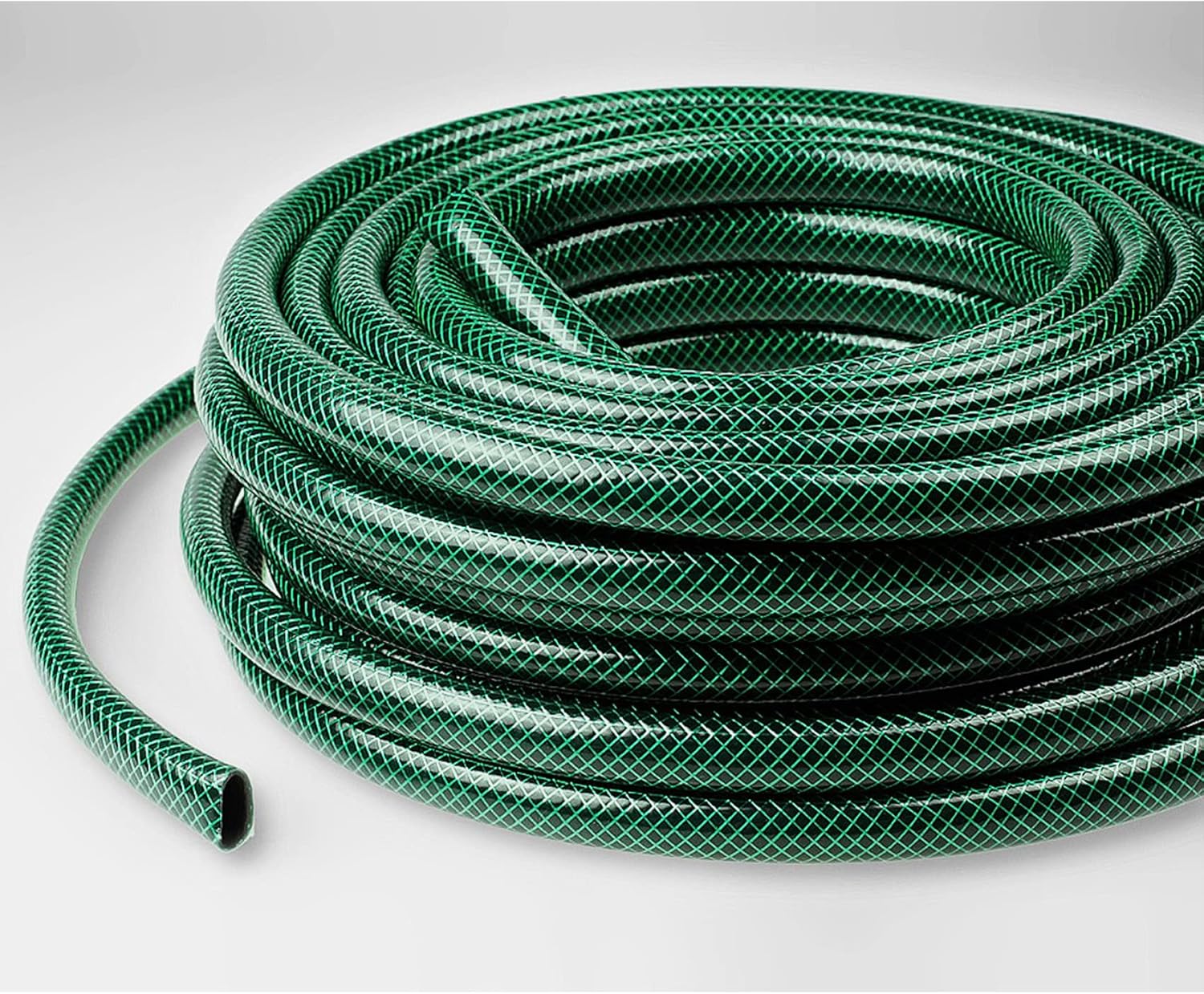 15M Professional Garden Hose Pipe Reinforced Braided PVC UV Stabilised