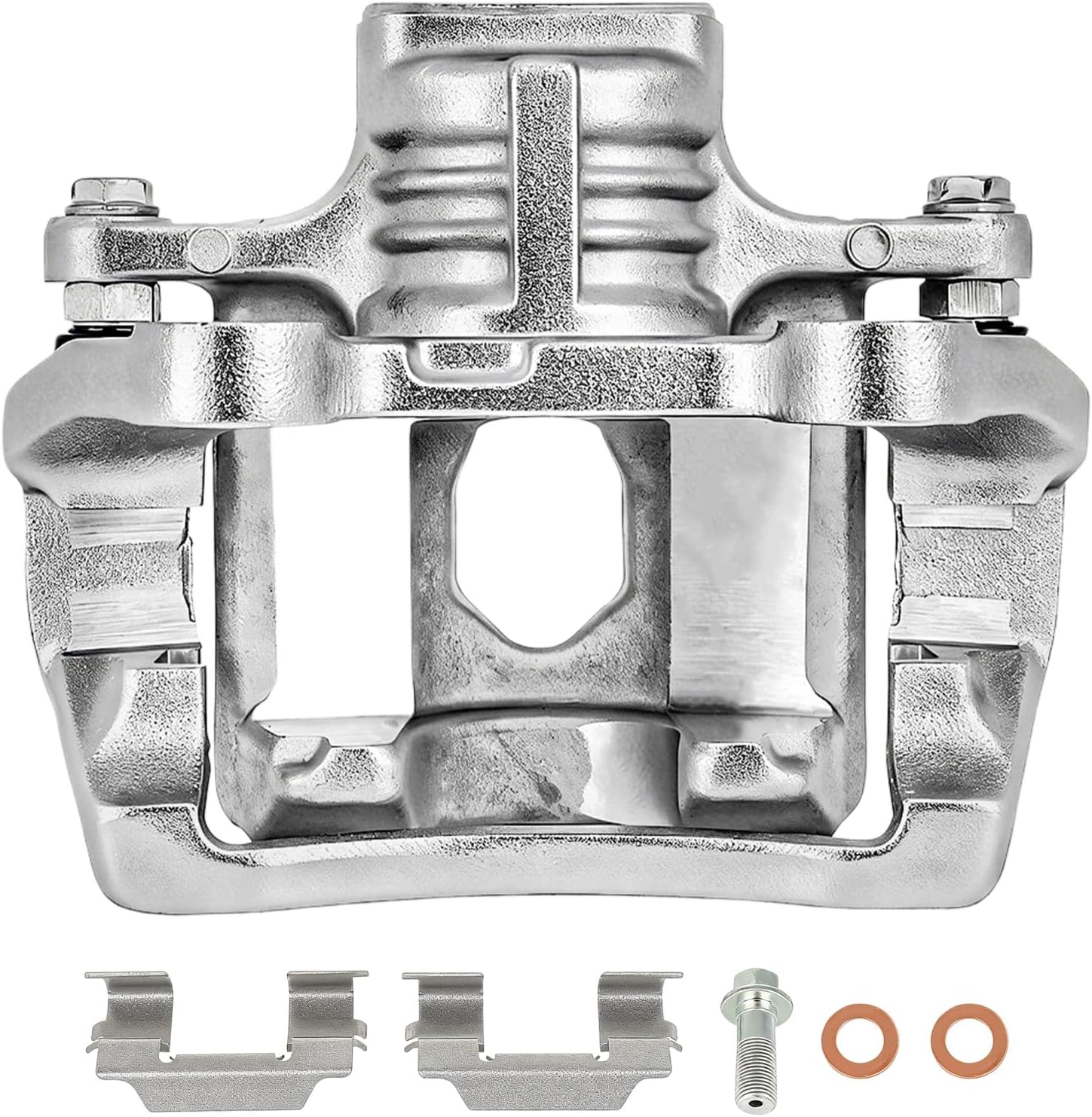 SCITOO Rear Left Brake Caliper With Bracket 18B5059 Compatible For Buick Enclave 08-17, For Cadillac XTS 13-20, For Chevy Traverse 09-17, For GMC Acadia/Acadia Limited, For Saturn Outlook 07-10