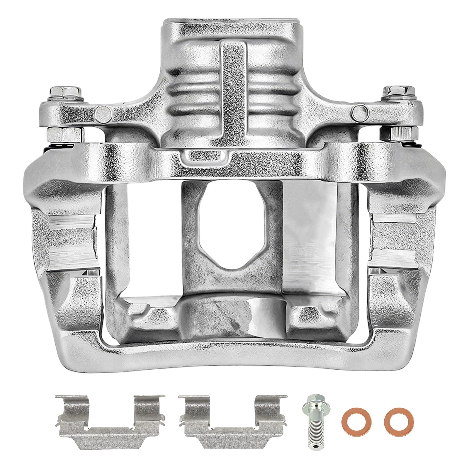 SCITOO Rear Left Brake Caliper With Bracket 18B5059 Compatible For Buick Enclave 08-17, For Cadillac XTS 13-20, For Chevy Traverse 09-17, For GMC Acadia/Acadia Limited, For Saturn Outlook 07-10