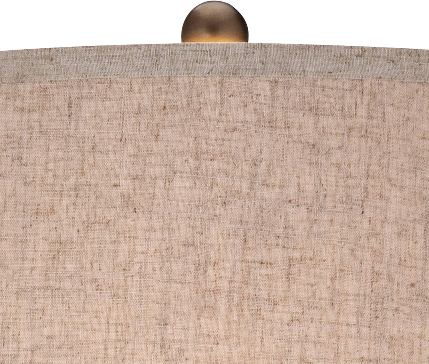 360 Lighting St. Claire 30 3/4" Tall Open Base Large Mid Century Modern End Table Lamps Set of 2 Wood Finish Fabric Shade Living Room Bedroom Bedside Nightstand House Office Home Reading Kitchen