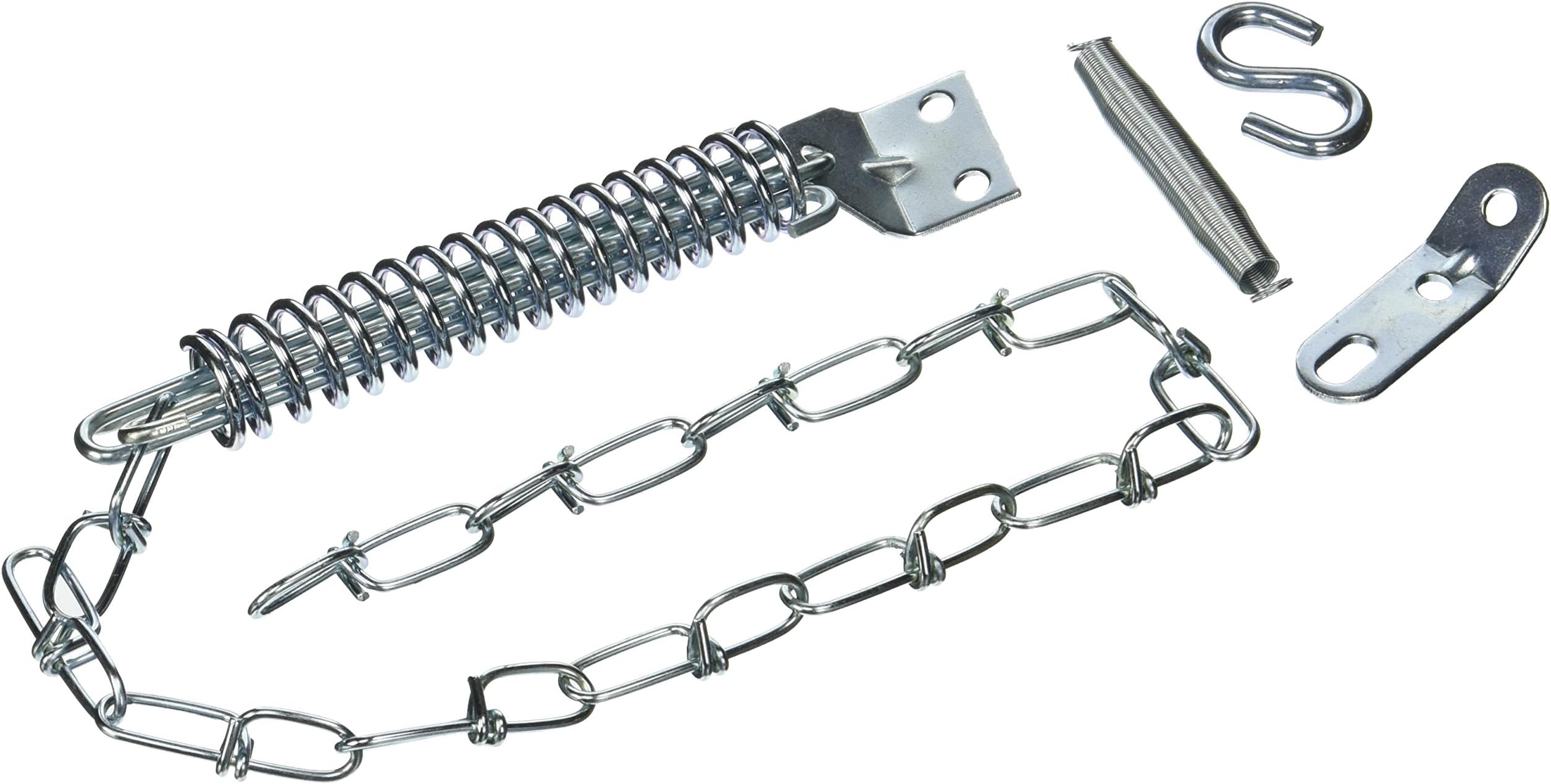 U ULTRA HARDWARE 15001 ain Storm Door Crash Heavy Duty, 1 x 4.9 x 8.4 inches, Silver