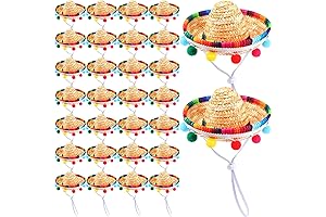Kigeli Tiny Sombrero Hats: Fiesta Fun for All